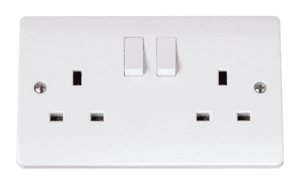 GSP Electricians LTD GSP Electricians LTD | Click Mode CMA035 13A Double Pole Switched Socket